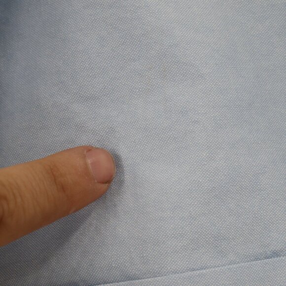 Frank eileen shirt Women's Medium Silvio Untuckable Button-Up Shirt Cotton blue - Picture 4 of 13